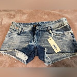 Brand new authentic Diesel denim shorts.